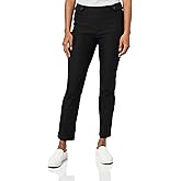 Briggs New York Womens Luxe Millenium Pull on Straight Leg Magic Pant