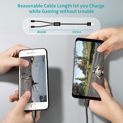 ROMOSS Multi USB Charging Cable 5FT Nylon Braided in Fast