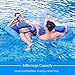ludtom Inflatable Pool Floats Water Hammock for Adults 440lb Capacity Pool Float Swimming Pool Lounger No Pump Needed with Compact Carry Bag【2019 Upgraded】