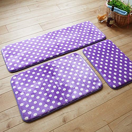 Coral fleece mat/indoor mats/Bathroom water-absorbing anti-skidding mat/Hard bottom floor mats/Dust-collection mat-G 40x60cm(16x24inch)