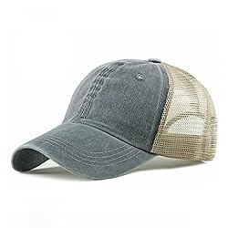 Croogo Men Women Summer Mesh Baseball Cap Quick Dry