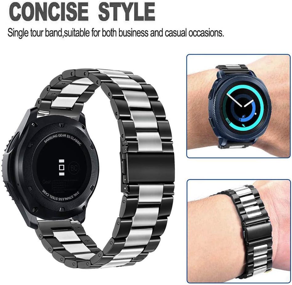 DEALELE Compatible with Samsung Galaxy Watch 6 / 6 Classic / 5 / 5 Pro / 4 / 4 Classic / 3 41mm / Active 2 - Image 3