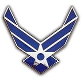 USAF Medical Wings Lapel Pin - 3 Inch Large US Air Force Military Collectible & Gift