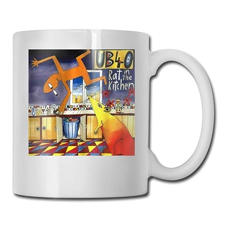 Amazon Com Ruihgk Ub40 Rat In Mi Kitchen Ceramic Coffee Tea Beer