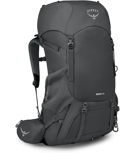Osprey Aura AG 50L Women's Backpacking Backpack, Vestal Grey, X-Small : Sports & Outdoors