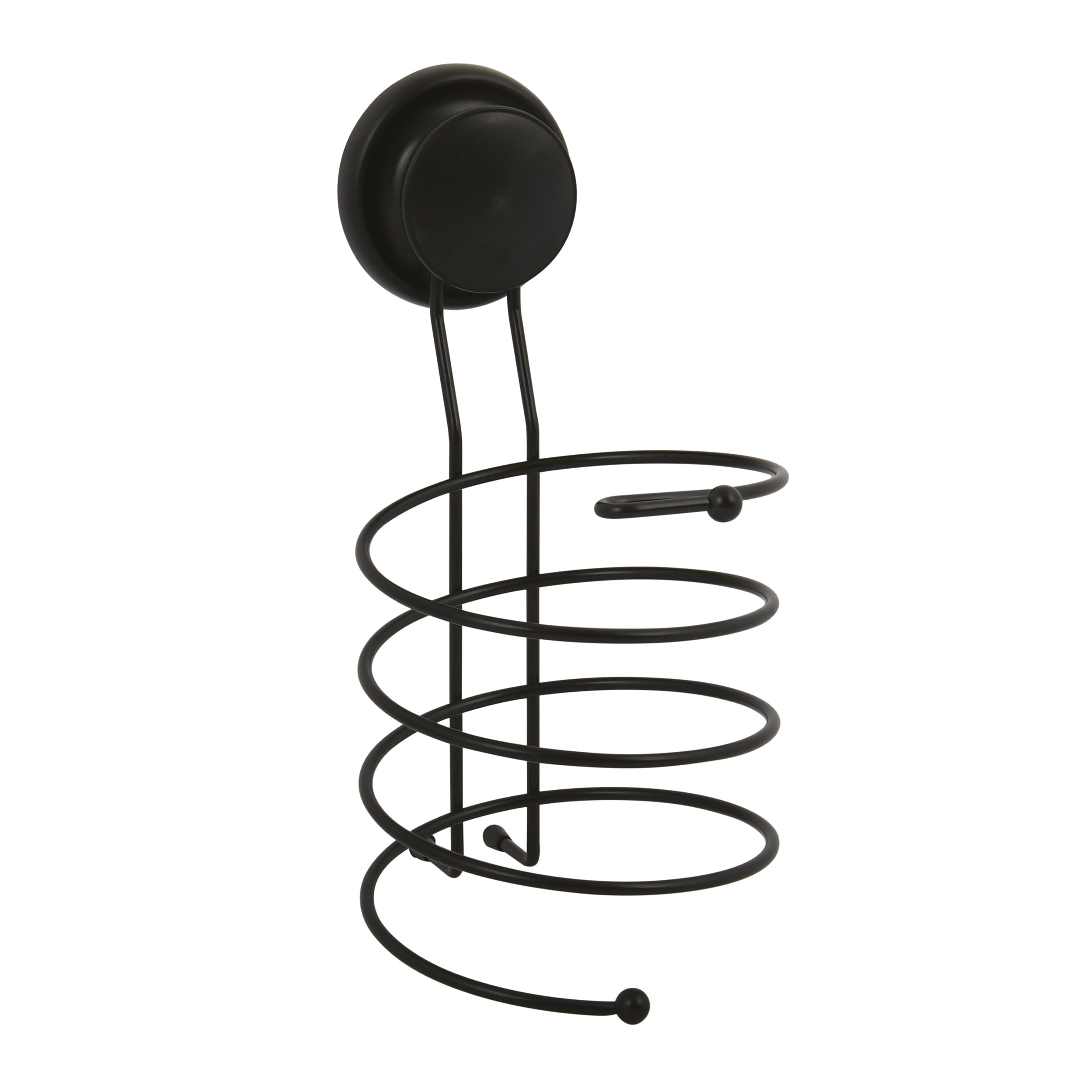 MSV Hair Dryer Holder Made of Robust Stainless Steel Matt for Screwing and Drilling H x W x D: 6 x 9 x 12 cm