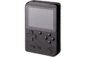 RFETOMAX Retro Mini Game Machine,Handheld Game Console with 400 Classical FC Games 2.8-Inch Color Screen Support for TV Output , Gift Birthday for Kids, Adults(GameBlack-400)