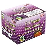 Gmark 5.5 Inch Wrapped Premier Wood Stirrers 500/Box GM1011