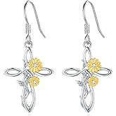 Sunflower Earrings for Women 925 Sterling Silver Sunflower Earrings You Are My Sunshine Earrings Flower Earrings Sunflower Jewelry Gifts for Women