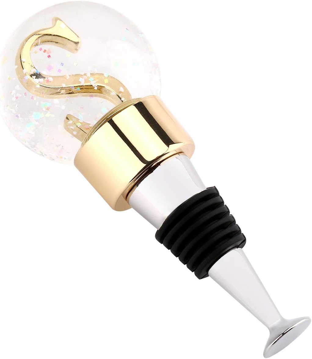 Amazon Com Monogram Wine Beverage Bottle Stopper Decorative Wine