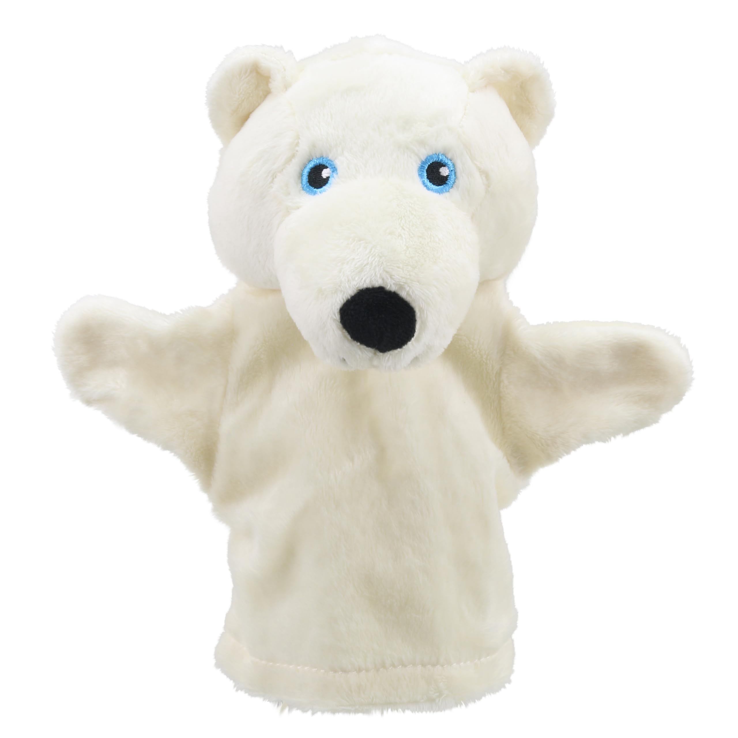 The Puppet Company - My First Christmas Puppet - Polar Bear Hand Puppet - Suitable From Birth - PC003828, White