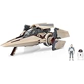Star Wars Micro Galaxy Squadron V-Wing Starfighter (Armada Edition) - 3-Inch Vehicle with Radiator Wings Plus Two 1-Inch Micro Figure Accessories