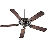 Quorum 191525-95, Pinnacle Patio Old World Energy Star 52" Outdoor Ceiling Fan