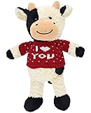 HWD 13'' Soft Cow Plush Dolls Stuffed Animals Toys