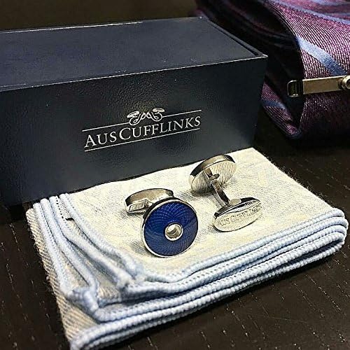 Sapphire Blue Cufflinks - Image 5