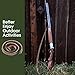 Paracord Rifle Sling, 2 Point Gun Sling Adjustable Shotgun Sling with Swivels for Outdoor Hunting (Brown&Khaki)