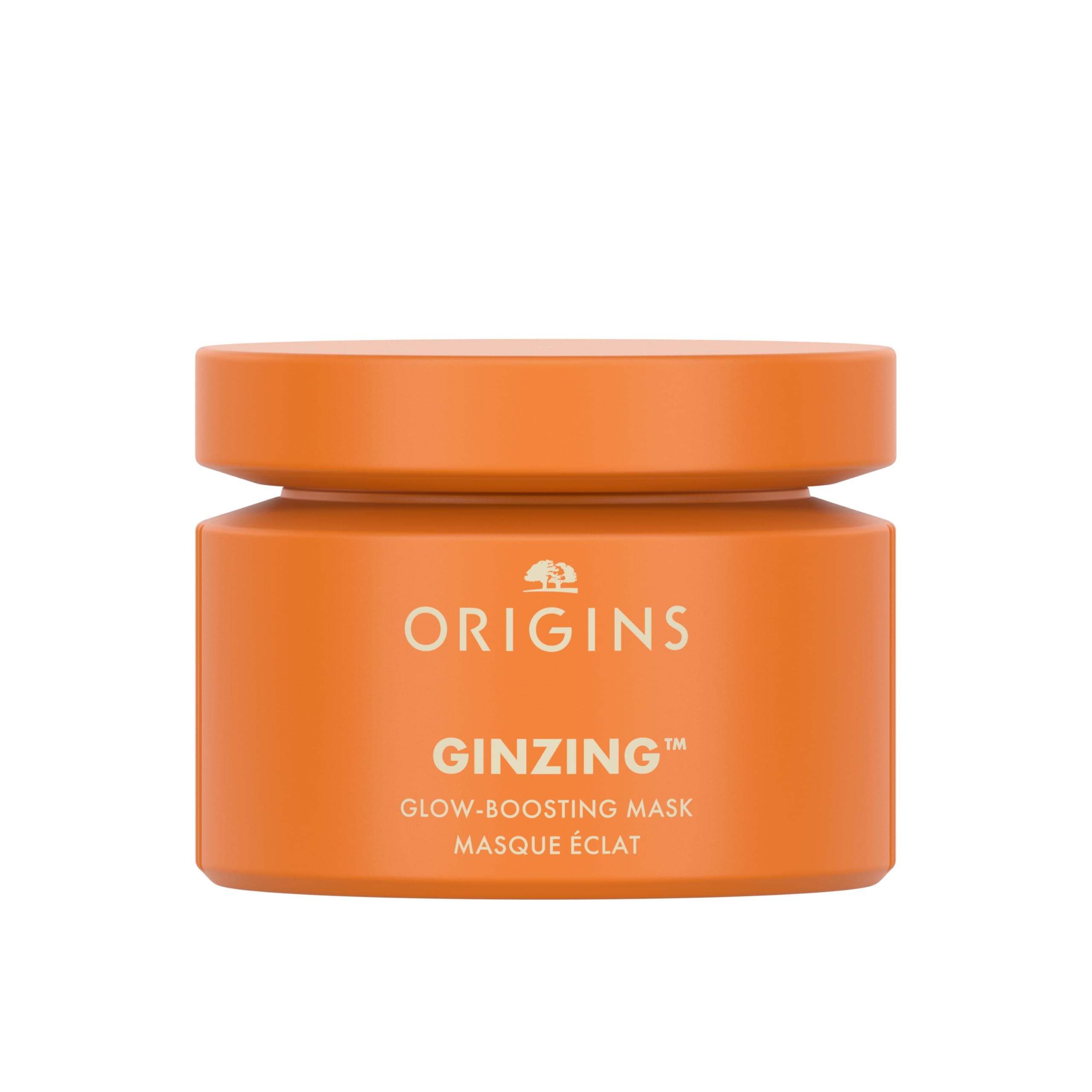 Origins GinZing Glow-Boosting Face Mask | Visibly Brightens Skin Now & Over Time | With Vitamin C & Caffeine from Coffee Beans, 75 ml