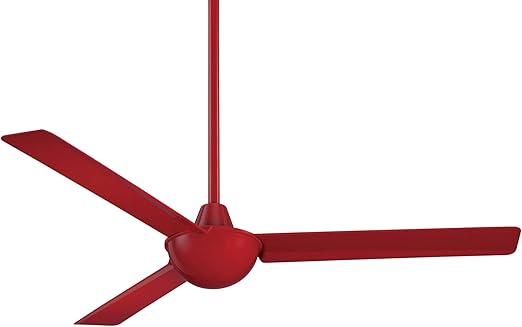 Minka Aire F833 Rd Kewl 52 Inch Ceiling Fan Red Amazon Com
