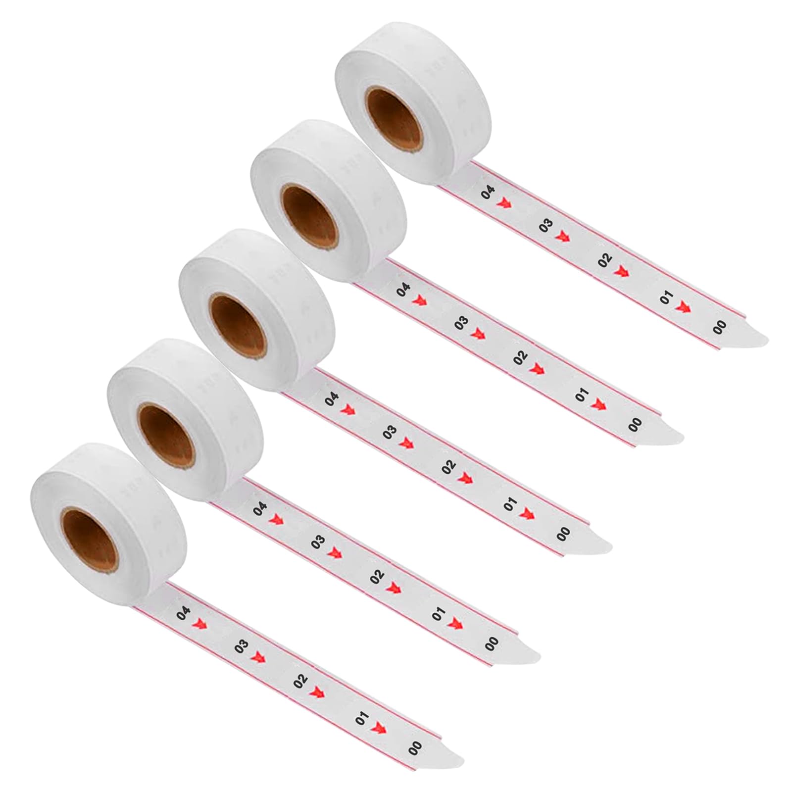 KOQICALL Deli Number Take-a-Ticket 5 Rolls of