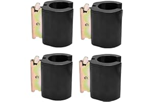 EATAKWARD 4 Pack E Track Tool Holder Organizer E-Track Tool Hanger Buckle for Shovels, Spades, Rakes in Enclosed Trailers, Tr