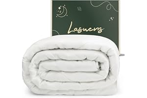 Lasuens 100% Viscose from Bamboo Comforter Queen, Cooling Duvet Insert, Down Alternative Blanket, 350 GSM All Season Summer Duvet - Soft and Fluffy Cooling Comforter for Hot Sleepers 94x90 Inches