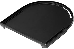FIRXZYMZ 13" Cast Iron Cooking Griddle for Coleman RoadTrip Swaptop Grills LX LXE LXX,Non-Stick Flat Grill Griddle Pan Parts for Coleman 285 roadtrip accessories Grill Plate