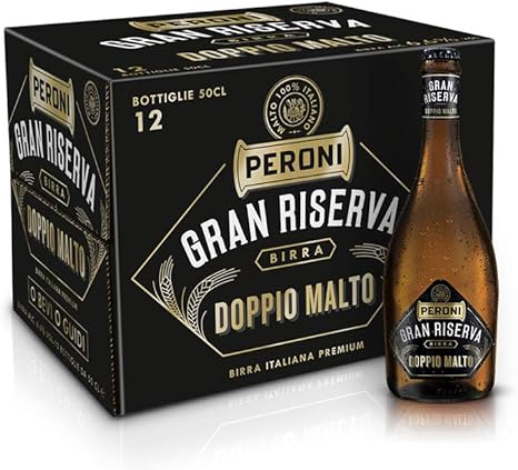Peroni Birra Gran Riserva Doppio Malto Confezione Da 12 X 50cl Amazon It Alimentari E Cura Della Casa