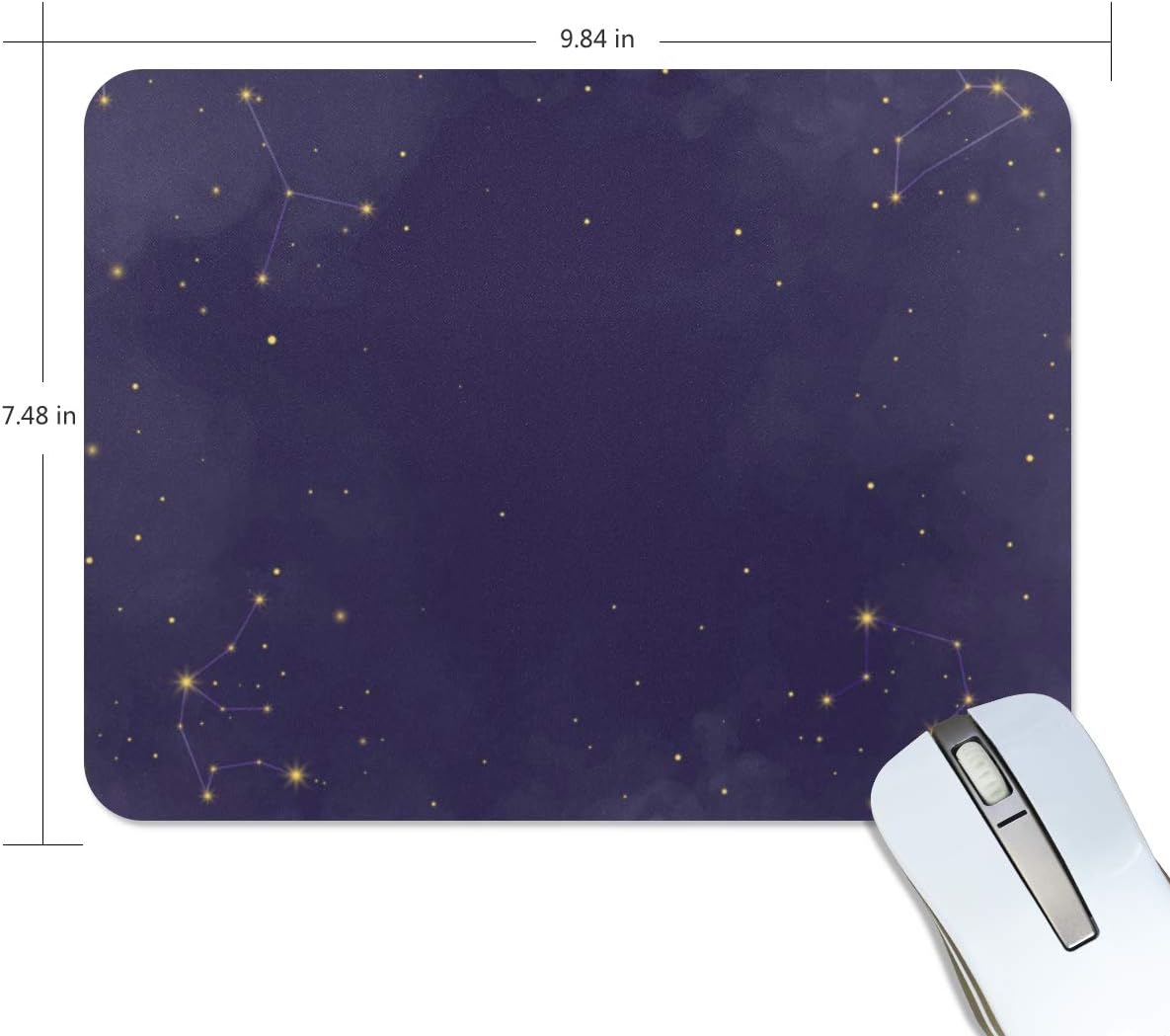 Mouse Pad, Gaming Mouse Mat, Starry Sky Desktop Mousepad