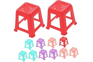 SEWCHICS 12pcs Mini Plastic Paint Canvas Stands with Non-slip Feet for Fluid Acrylic Pouring and Art Supplies