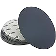 AutKerige 6 Inch Wet Dry Sandpaper, 25 PCS 1500 Grit Sanding Disc with Premium Silicon Carbide, Hook and Loop Flocking Polish Sandpaper for Auto Polishing or Stretches Removing