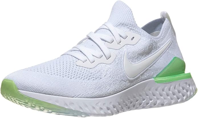 nike 2018 epic react flyknit white running shoes