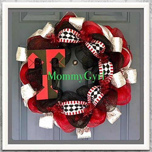 Harley Quinn Superhero Comic Book Deco Mesh Wreath