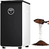 GEME Smart 19L Electric Composter for Kitchen, Filter No Need to Change, Real Compost, Not Dehydration Tec, Add Waste Anytime