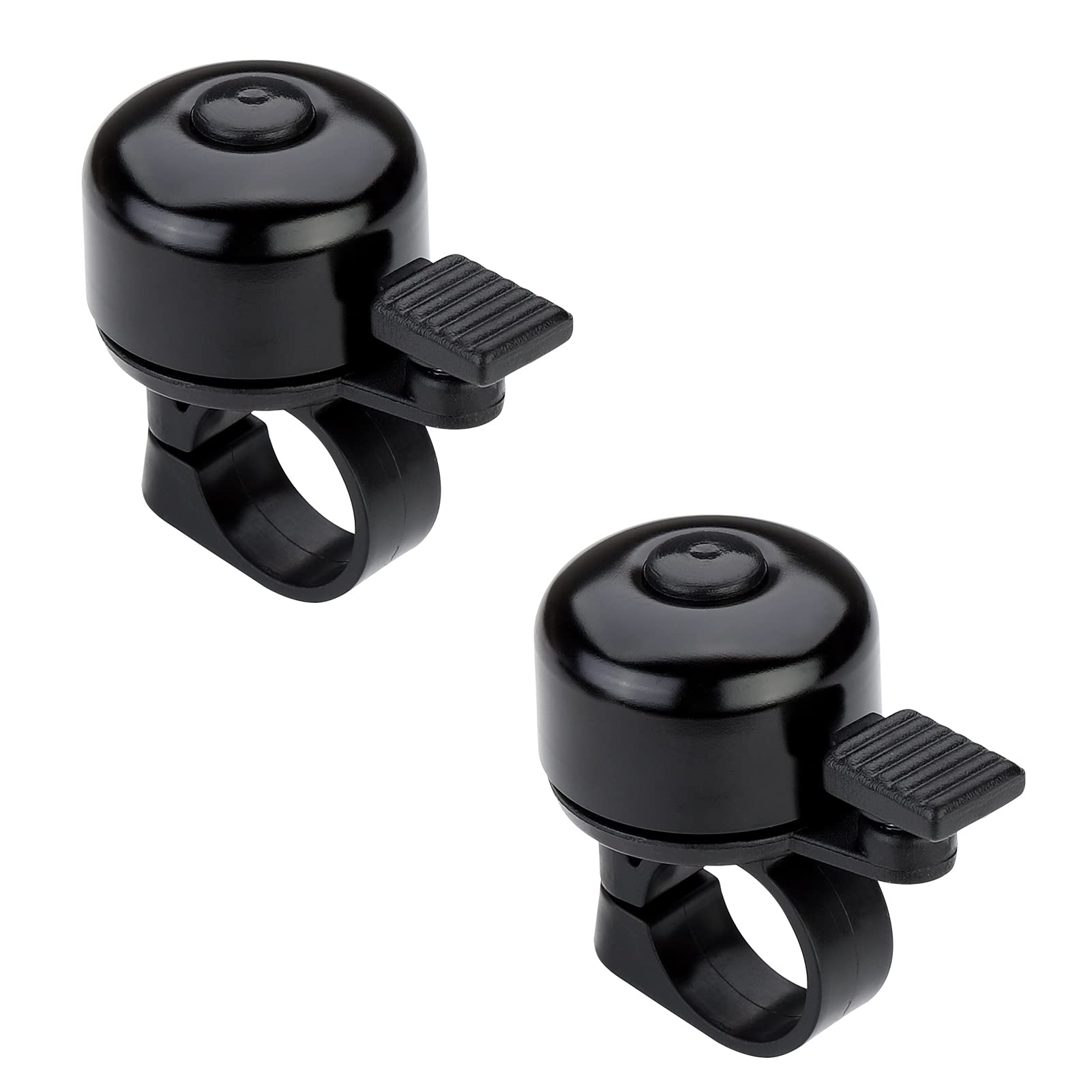 Photo 1 of Paliston Bike Bell Bicycle Bell Crisp Sound for Adults Kids Boys Girls Black & Black