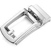 SENDEFN 35MM Ratchet Belt Buckle Only for 1 3/8" Slide Belt Strap Stylish Durable Belt Buckle