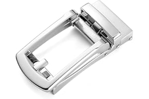 SENDEFN 35MM Ratchet Belt Buckle Only for 1 3/8" Slide Belt Strap Stylish Durable Belt Buckle