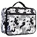 Wildkin Kids Insulated Lunch Box Bag for Boys & Girls, Reusable Kids Lunch Box is Perfect for Early Elementary Daycare School Travel, Ideal for Hot or Cold Snacks & Bento Boxes (Gray Camo)