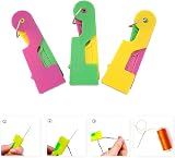 Siqian 3 Pcs Automatic Needle Threader Tool - Easy Hand Sewing Threading Device view 3