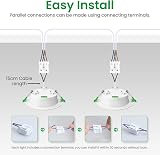 ALUSSO 10W LED Downlights Dimmable Recessed Ceiling Lights 3000K 4000K 6500K 6 view 7