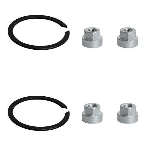 NTHREEAUTO Exhaust Flange Gasket Kit, Heavy Duty Hex Acorn Nuts ...