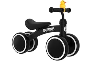 BOBIKE Baby Balance Bike Toys for 12-36 Months Boys Grils Baby Bike Kids Toy Toddler Bike No Pedal Best First Birthday Gifts Children Walker Infant 4 Wheels Bicycle Tarining Bike