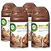 Air Wick Pure Freshmatic 4 Refills Automatic Spray, Woodland Mystique, 4ct, Air Freshener, Essential Oil, Odor Neutralization, Packaging May Vary