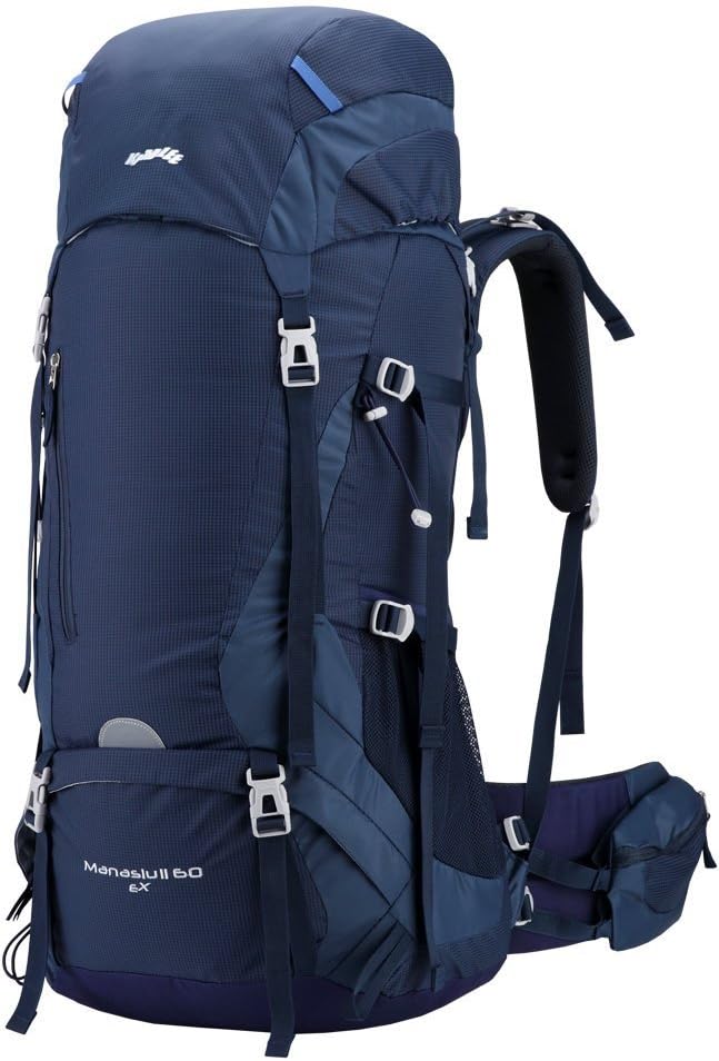 Kimlee Skiing Backpack for Hiking Climbing Camping 50+10L Cycling Traveling Outdoor Hunting Daypack