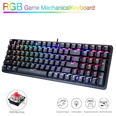 【Cybe】Cybe Custom Madeキュー Custom 98 Key RGB Red Switch Mechanical Keyboard - Panama | Ubuy