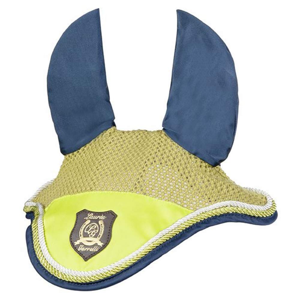 HKM Golden Gate Ear bonnet Lime Green Full