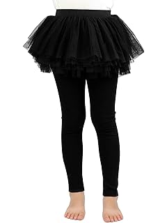 black tutu leggings
