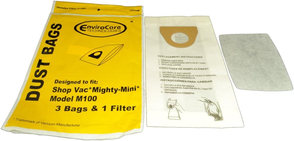 Mighty Mini Vacuum Cleaner Bags