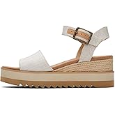 TOMS Women’s Diana Mule Wedge Sandal, Comfortable Slip-On with Cushioned Midsole & Wedge Heel for Day-to-Night Wear