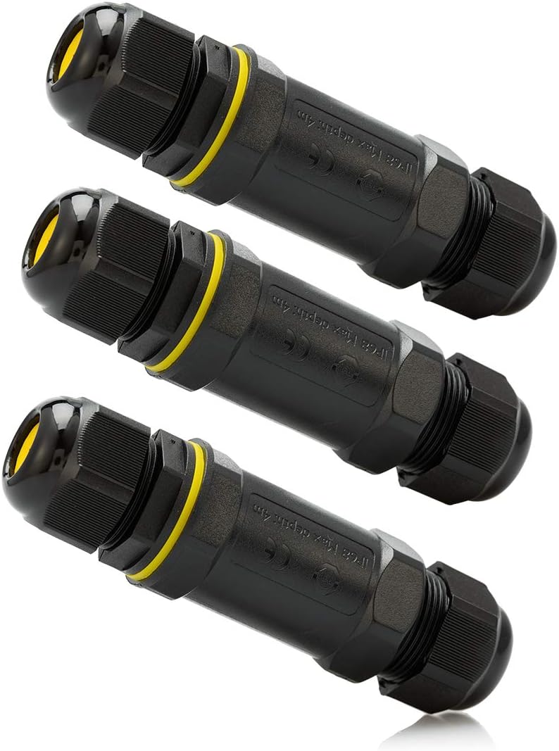 5-Polige Verbindungsmuffe Kabelverbinder Muffe Wasserdicht IP68 ...