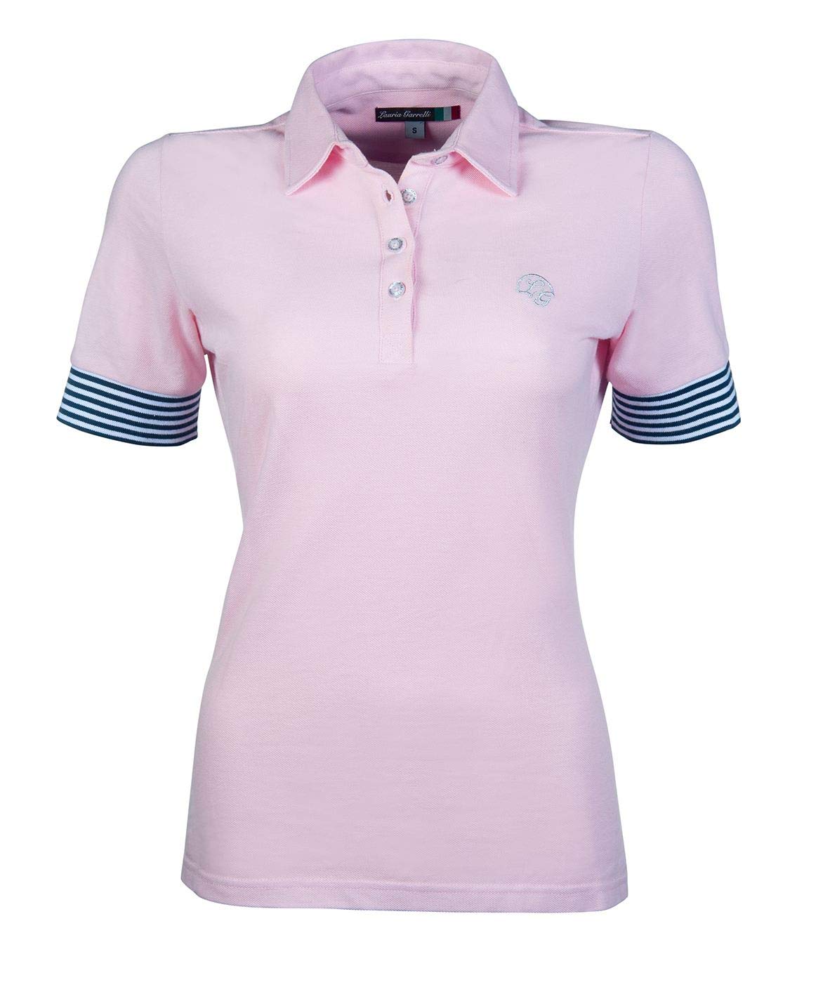 HKM Women's Elemento Polo Shirt, Light Pink, L